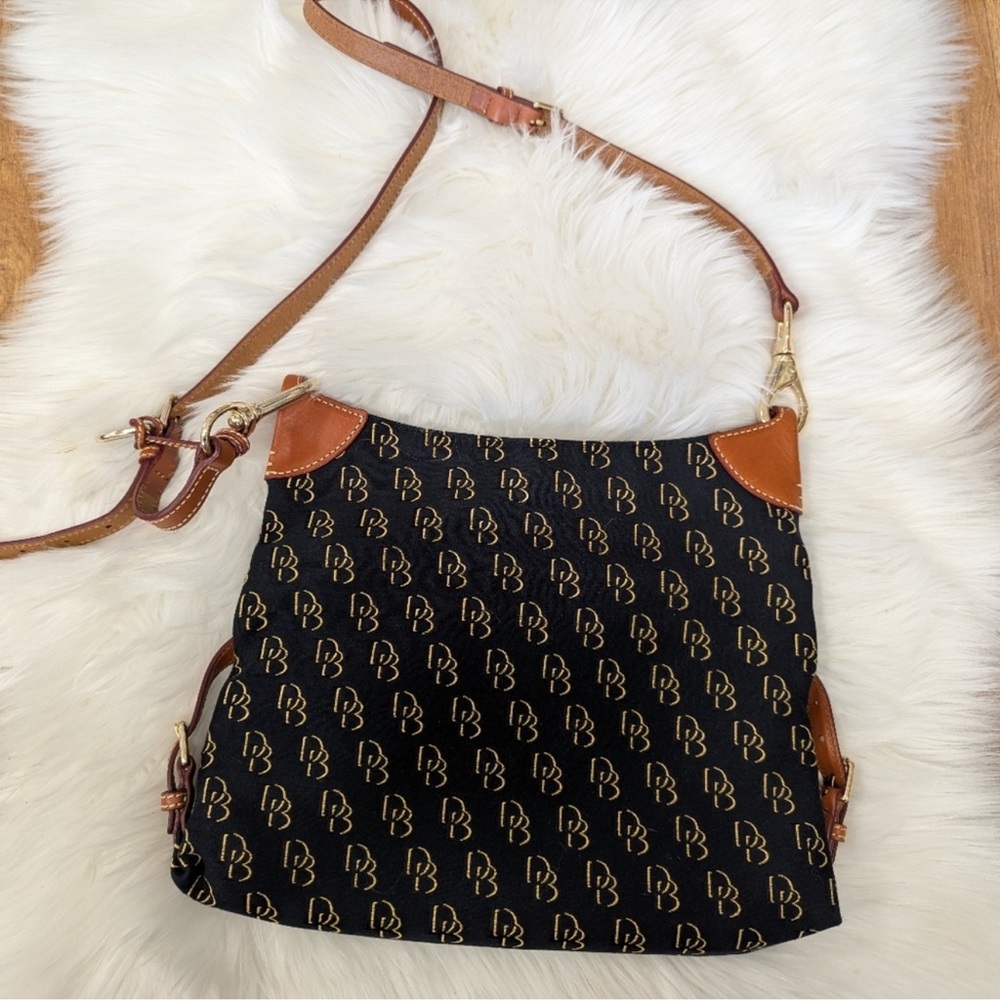 Dooney & Bourke Gretta Black Hobo Handbag ( see photos & description) - Picture 2 of 10